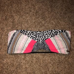 Billabong strapless swimsuit top